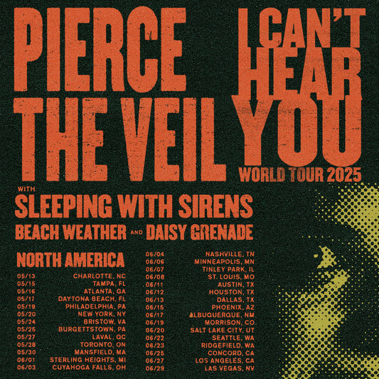 🚨2025 Tour w/ PTV 🚨 Sirens Club Pre-sale Starts Tomorrow!