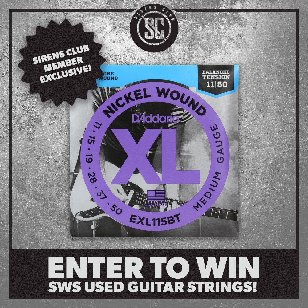 Win Stage Played Guitar Strings – Sleeping With Sirens